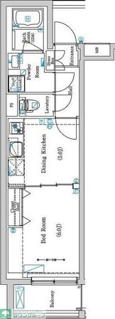 ラフィスタ方南町の物件間取画像